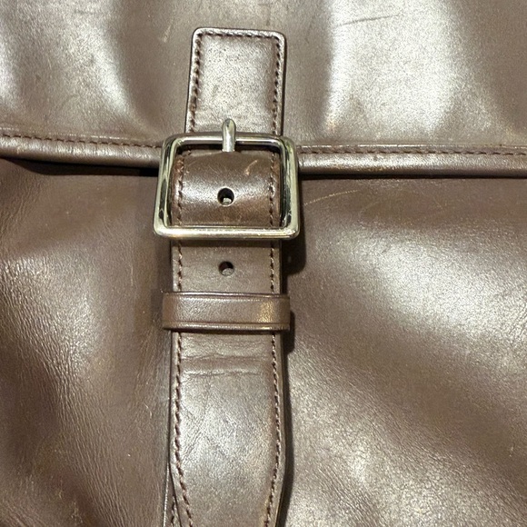 Brown Leather Men's Bag - Picture 4 of 13